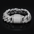 Bracciale Cuban Maxi Crystal