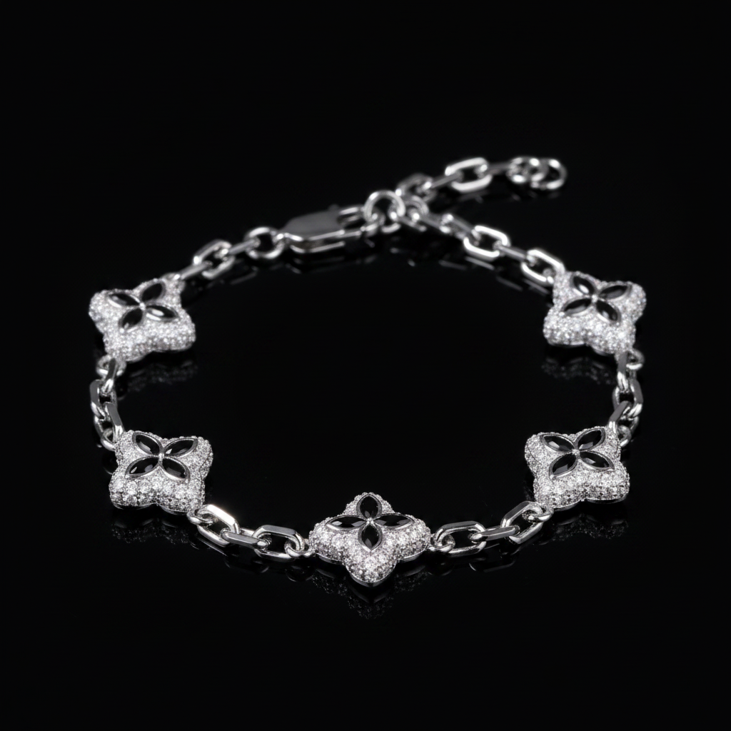 Bracciale Clover Chain Crystal