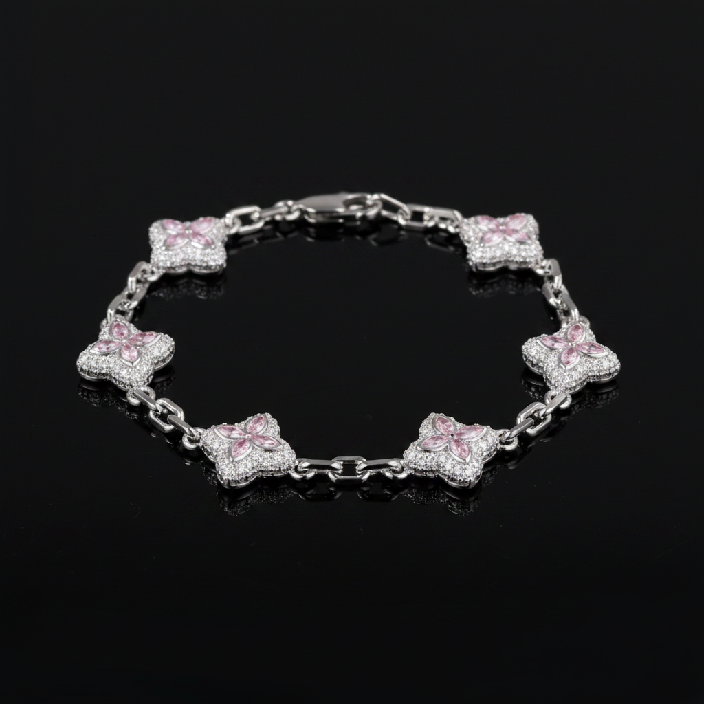 Bracciale Clover Chain Crystal