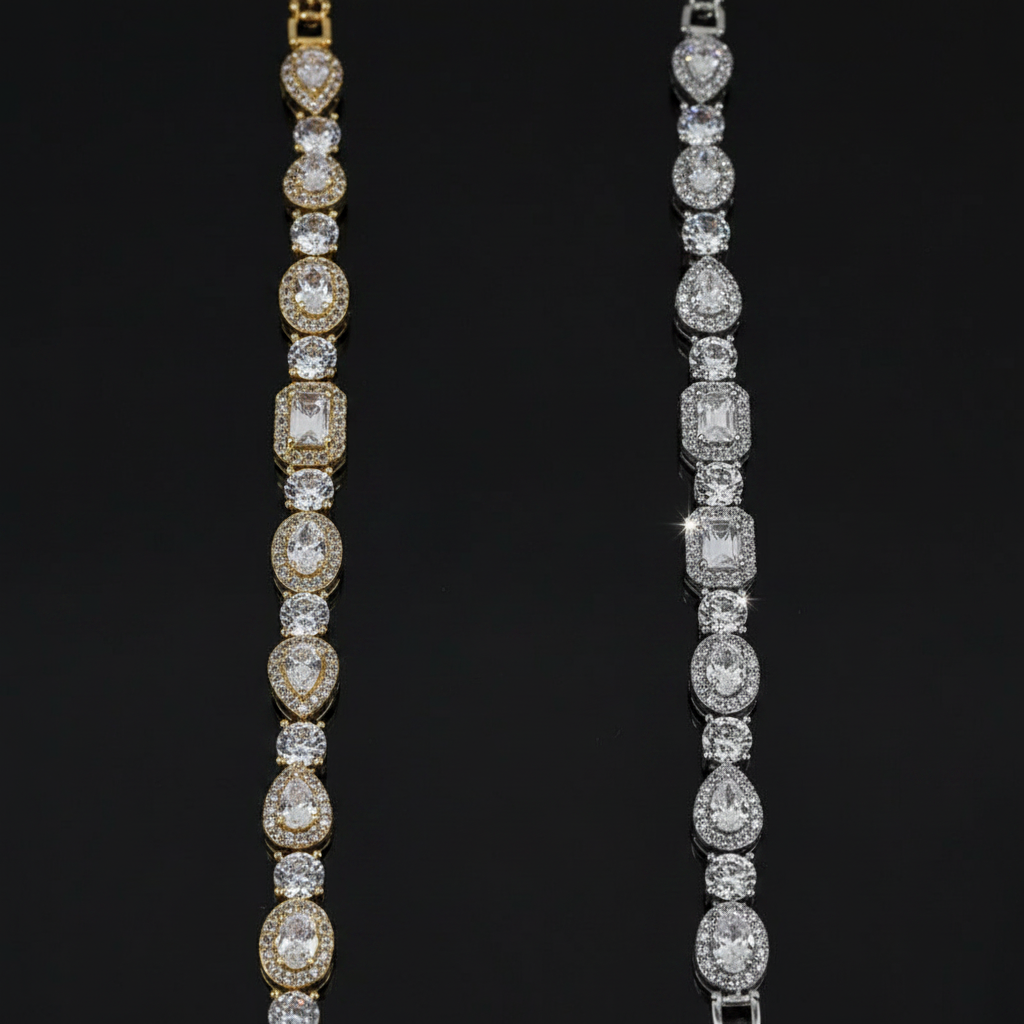 Bracciale Tennis Luxe Crystal
