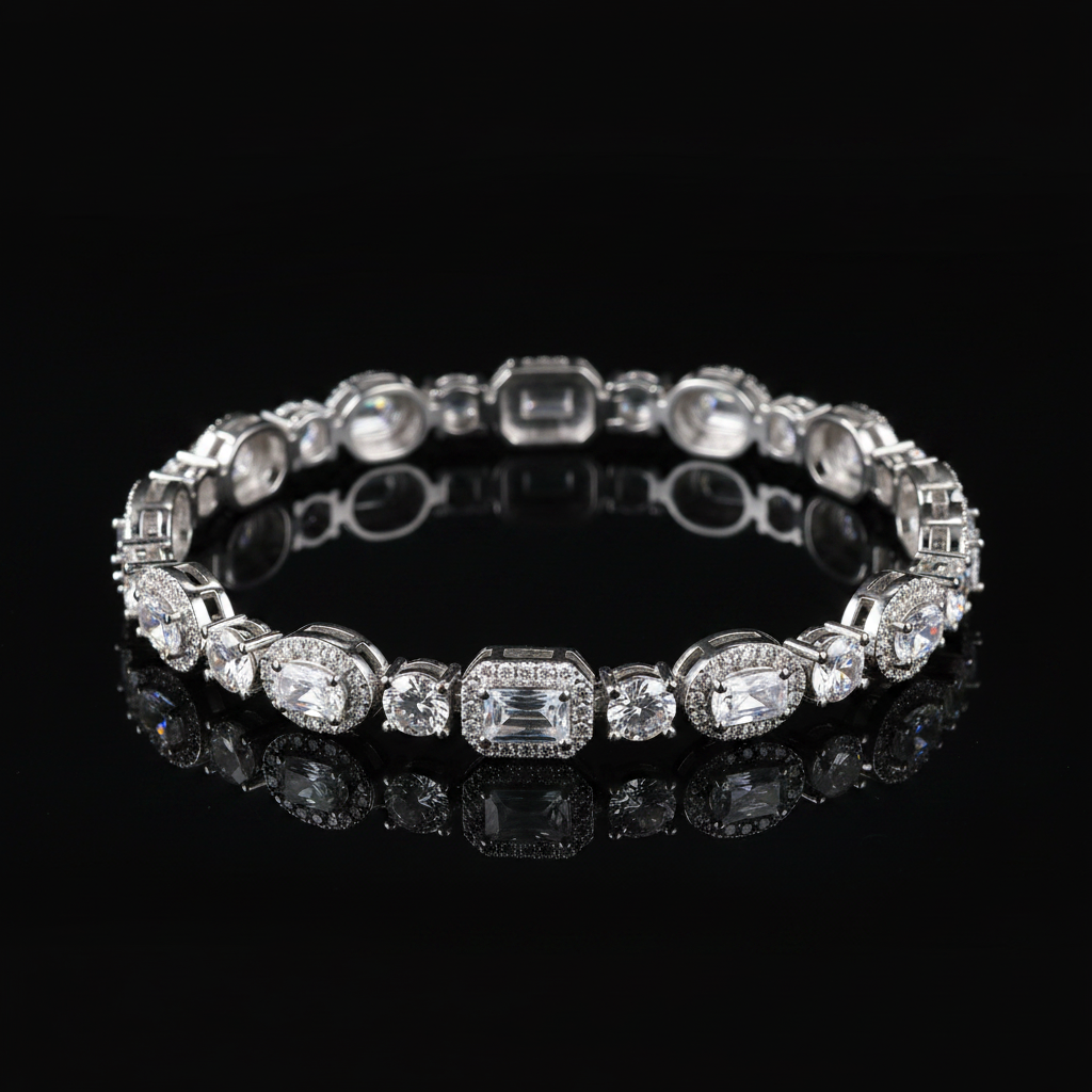 Bracciale Tennis Luxe Crystal
