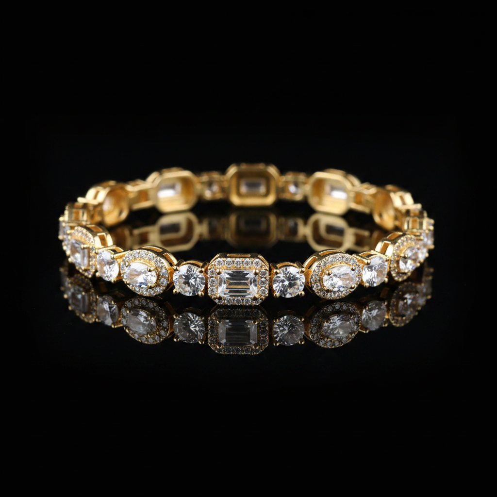 Bracciale Tennis Luxe Crystal