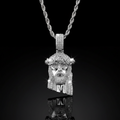 Collana Jesus Face Crystal