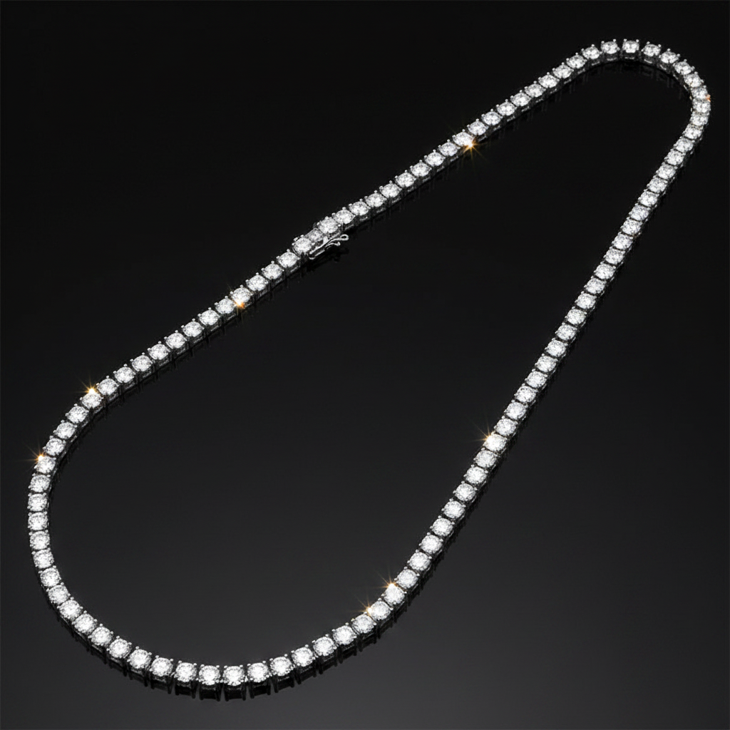 Collana Tennis Crystal