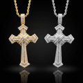 Collana Croce Baguette Luxe