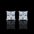 Orecchini Princess Cut Crystal