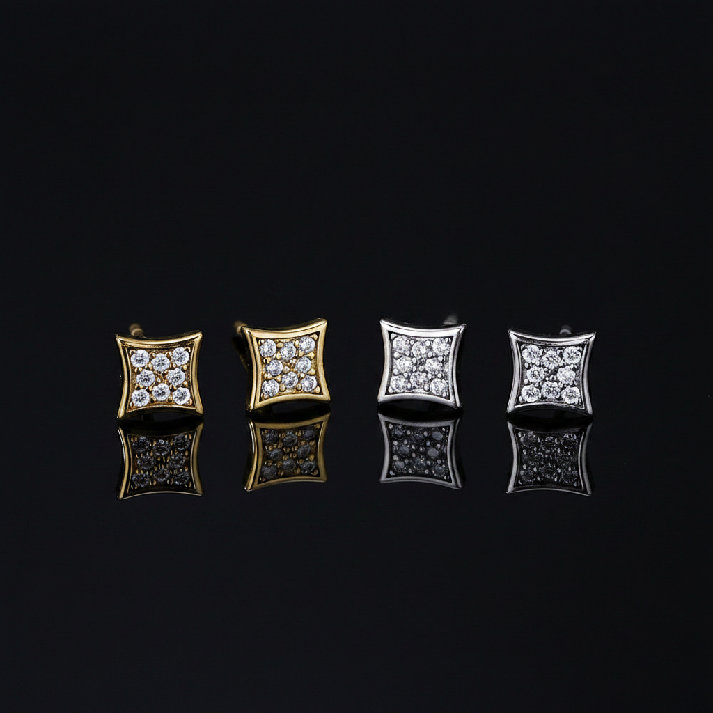 Orecchini Star Pavé